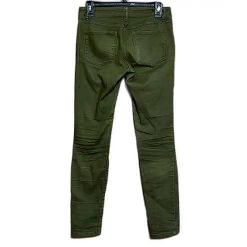 prAna Women’s green low rise skinny jeans y2k grunge