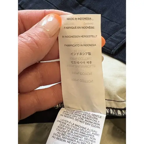 J. Crew Womens Blue 3.5" Classic Chino Shorts Size 2 Preppy Travel Vacation