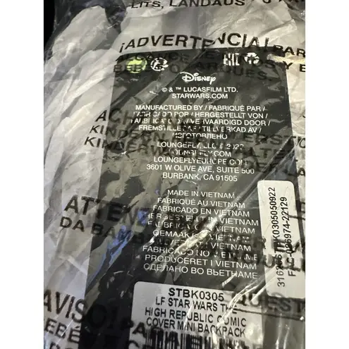 Lounge Fly Star Wars: The High Republic Comic Cover Mini Backpack NEW