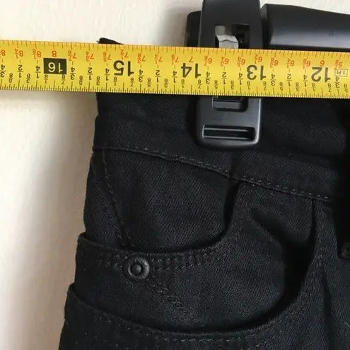 NYDJ Bella Colored Straight Leg Stretch Crop Jean Womens Size 6 BLACK M7…