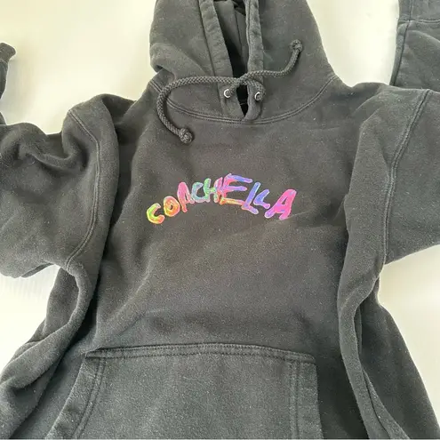 Coachella 2016 Black Hoodie, Small (Unisex)