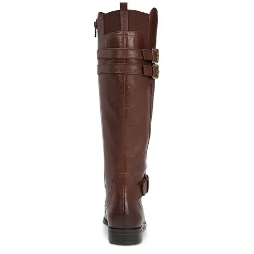 Naturalizer Jessie Wide Calf Riding Boots- Chocolate Leather- Size 7 Wide Calf