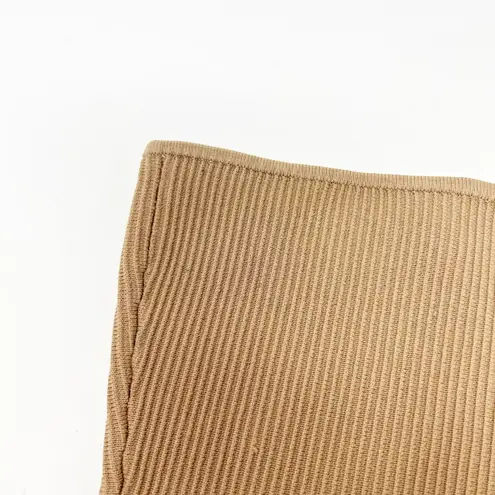 Babaton Aritzia ‎ Ribbed Sculpt Knit Essamba Tube Top Honey Beige Womens Size M