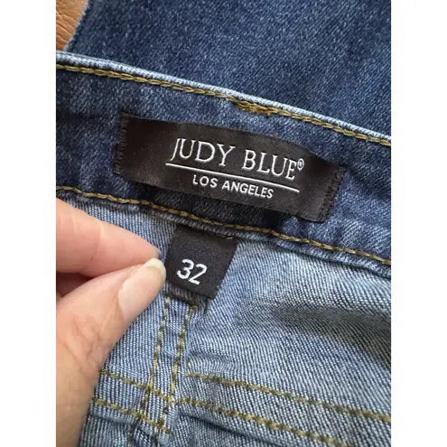 Judy Blue Relaxed Fit Jeans Dark Wash Stretchy Women’s Size 32