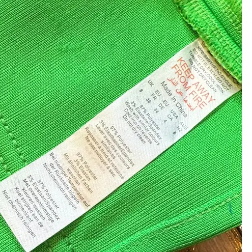 NWT PrettyLittleThing Green Corset Top Sz.4 ST PATRICKS DAY GOING OUT SEXY