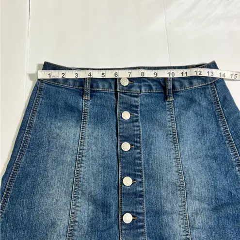 Mossimo Supply Co. Denim Mini‎ Skirt | Size 4 Blue