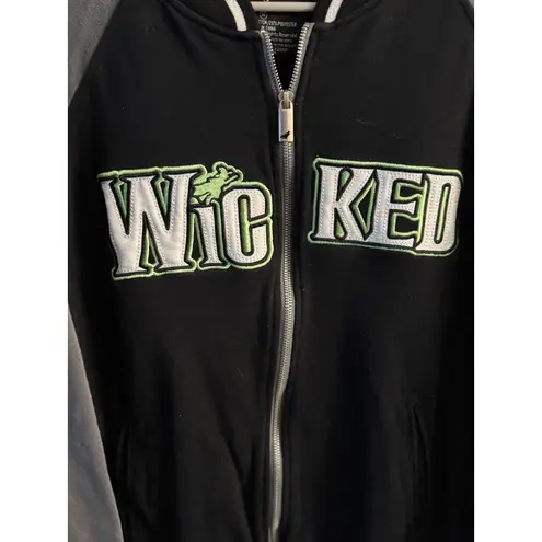 Wicked Broadway Musical Jacket Green For Good Varsity Style M Size M