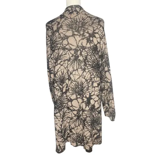 Peruvian Connection Pima Alpaca
Blend Long Cardigan Black Beige
Print XL - Image 7
