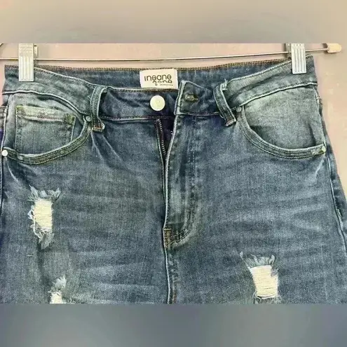Insane Gene Distressed Denim Women’s Pants (437) Blue Size 29