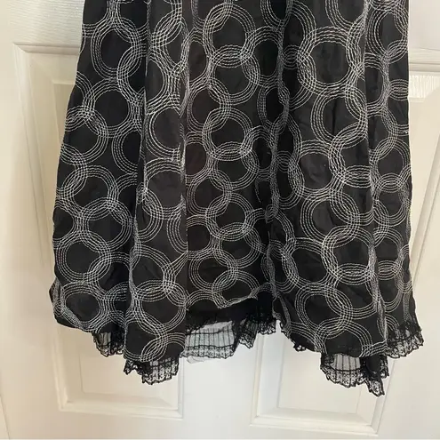 Vintage I.N. Studio Chic Black Halter Dress with Elegant Design Size 8 emo goth