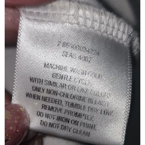 Route 66 Route 66 Long Sleeve Henley Shirt Casual Top Basic Tee White M