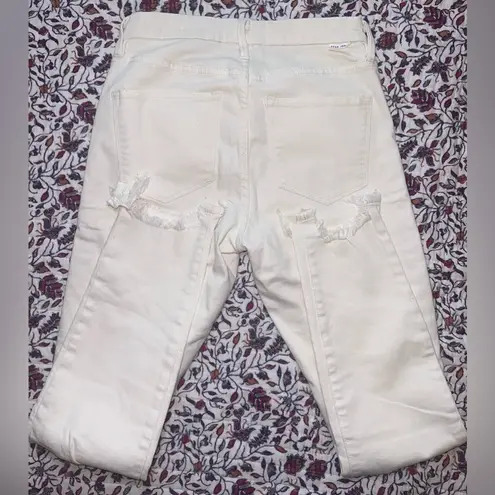 Dear John Gisele High Rise Skinny Off White Jeans Size 27