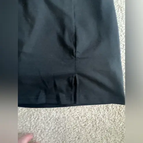 Elegant Black Mini Skort Size L