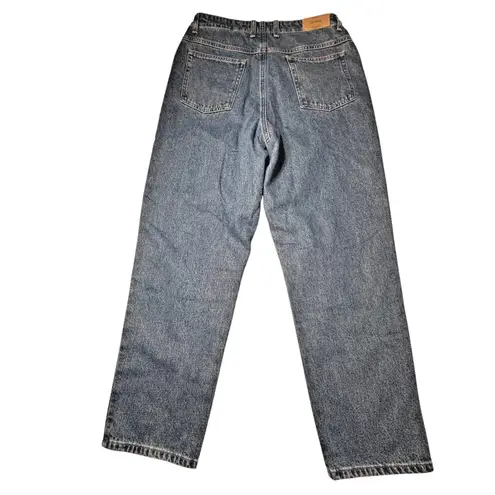 NEW LL Bean Original Fit Relaxed Blue Jeans Women 14 Flannel Lined Comfort Waist