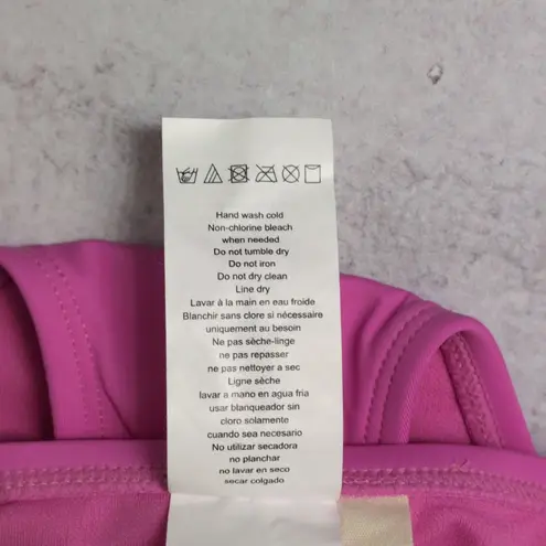 Hobie NWT Pink Side Ties Bikini Hipster Swimwear Bottom Swim Small