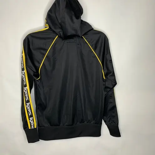 Mizzou Tigers Zip Front Hoodie Sz Medium Black