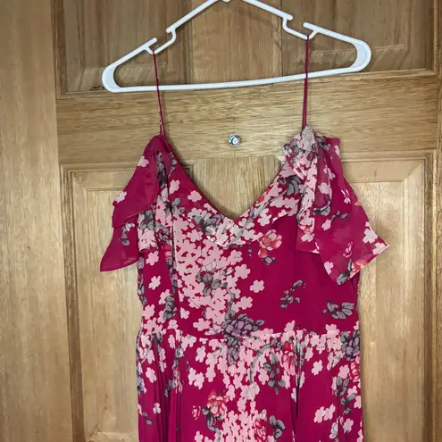 Oasis women’s Pink Floral Dress size 14