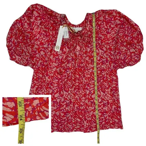 House of Harlow NWT 1960 Martine Pink Print Top - Small