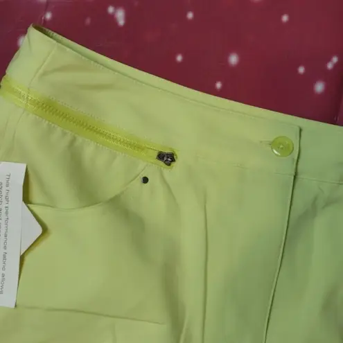 ep pro  neon yellow tennis skort size 6