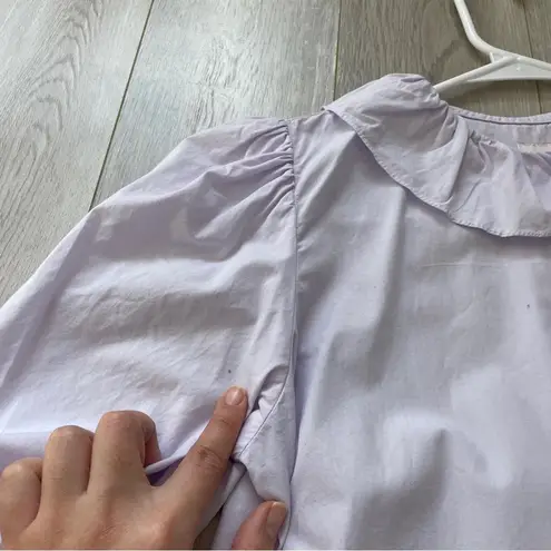 The Little Project Charlie Shirt womens Purple (small) cottagecore feminine