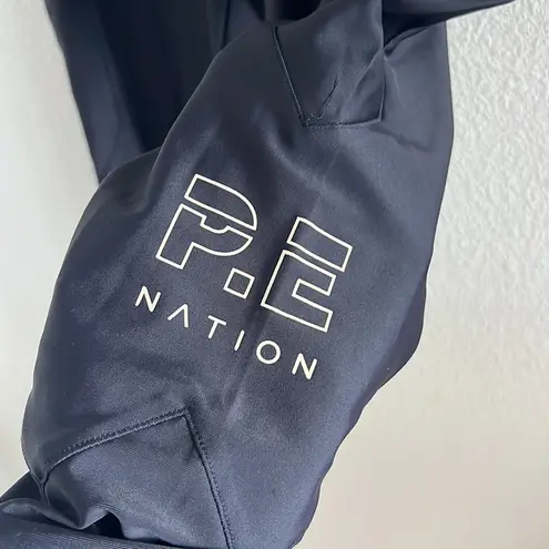 PE NATION Riseball Legging Black Spellout Athleisure Active Pants XS