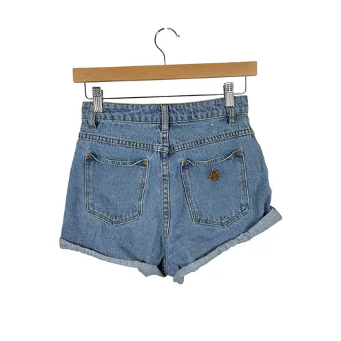 Abrand Jeans Women’s High Relaxed Denim Shorts in Light Wash Size 26 Blue