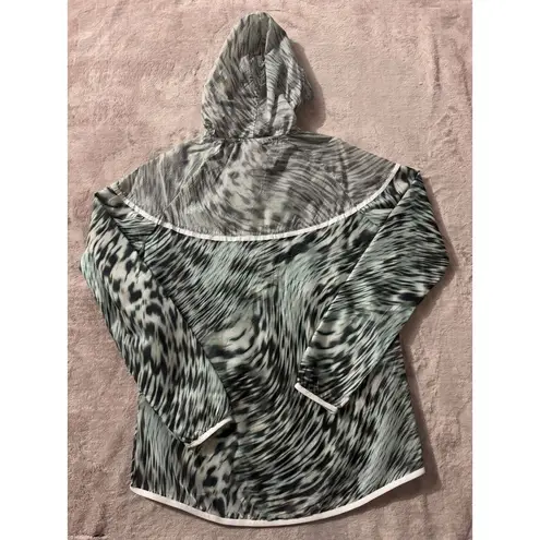 Nike  Women's Lightweight  Tech Hyperfuse Hooded Windrunner‎ Jacket Size Large