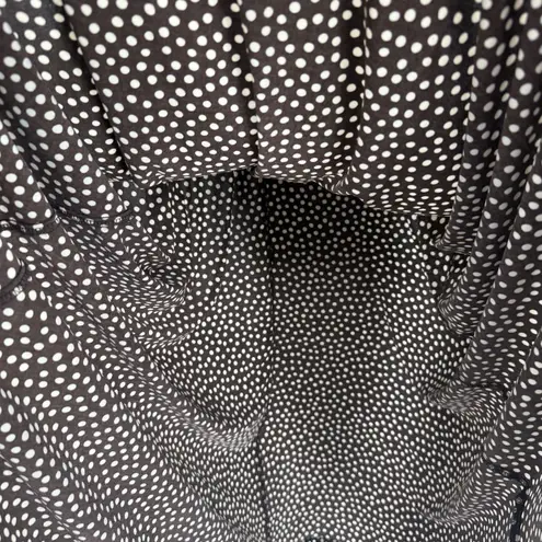 Jessica Howard Brown Polka Dot Midi Dress Size 12 Formal Y2k