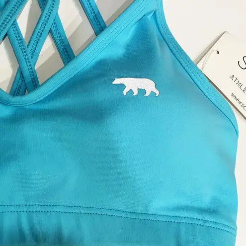 NEW Running Bare XS Sports Bra Strappy Push