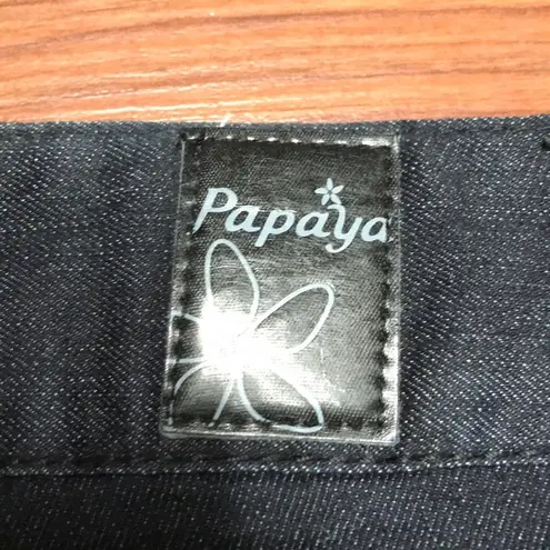 Papaya  Dark Wash Skinny Ankle Jeans, Size 9