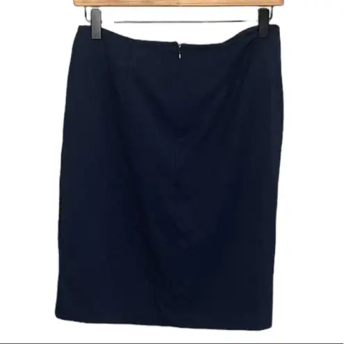 J. McLaughlin  Women’s NWT Parkhurst Skirt Sz 2 in Solid Navy New