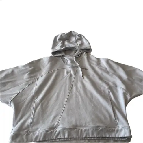 Lululemon  broken beats oversized hoodie alpine white