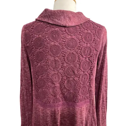 Women's Anthropologie Saturday Sunday Dress S Burgundy White Size M