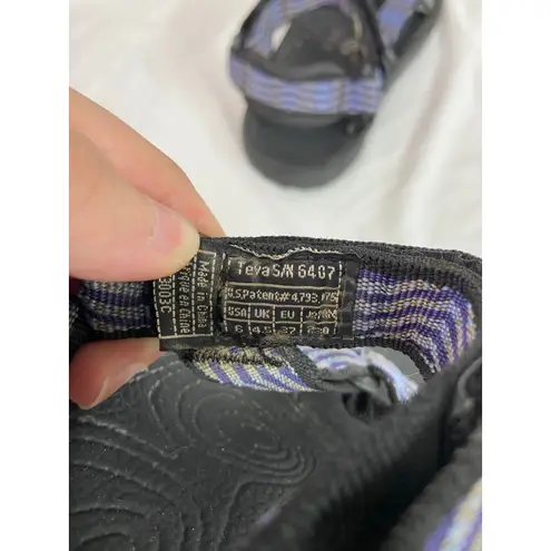 Teva women's hurricane purple Velcro strap hiking open toe sandals outdoor shoes