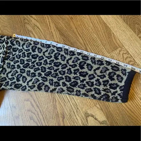 Vintage Tally Ho Leopard button up cardigan Size M Size M