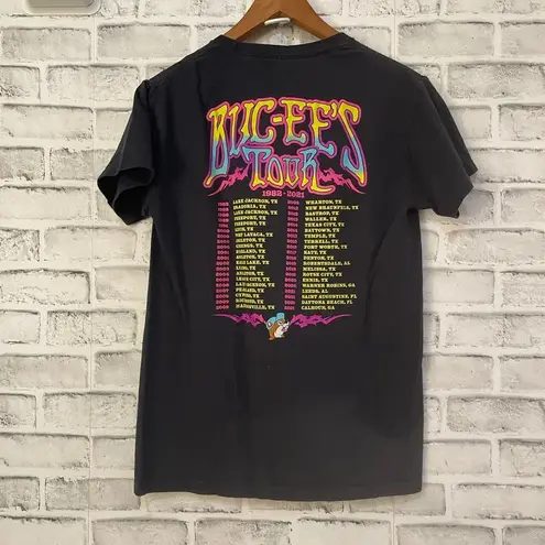 Buc-ee's Unisex Women’s Men’s Buc-ee’s tour 1982-2021 black short sleeve t-shirt Small