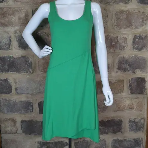Hanna Andersson Dress Woman's Size XS Kelly Green Sleeveless A