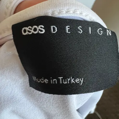 ASOS Black Layered Top,‎ Y2K Grunge Indie Sleaze Minimalist Soft Goth Large - Image 5