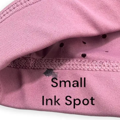 Buffbunny | Small | Mauve Allure Laser Perforated Activewear Gym Yoga Sports Bra