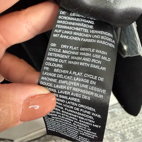 NWOT Ulla Popken Women's Velvet Black Blazer Plus Size 20/22 Casual Workwear