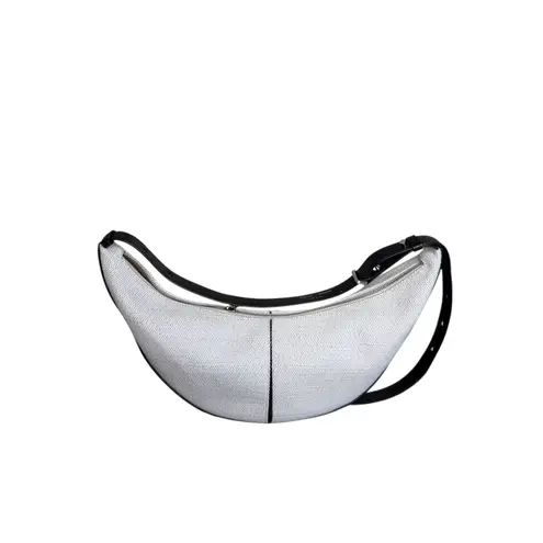 Proenza Schouler NWT Slide Canvas Shoulder Bag in Ivory & Black