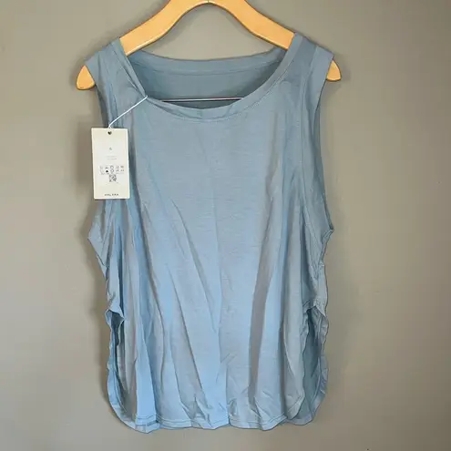 Halara Round Neck Split Hem Casual Tank Top Size S