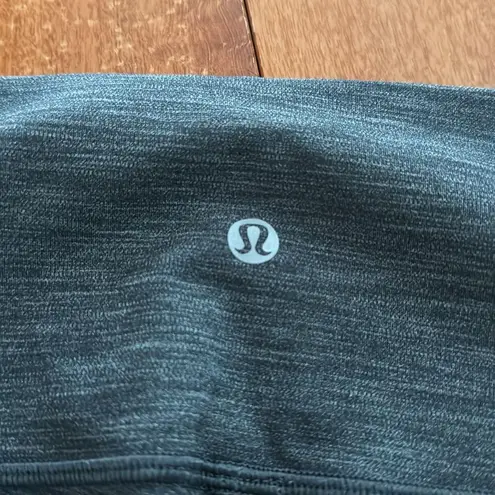 Lululemon  Wunder under high rise tight luxtreme 28" Heather Black Leggings 4