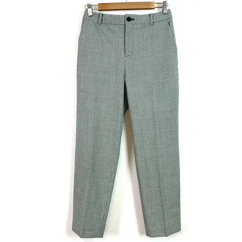 Club Monaco NWT Borrem Wool Blend Cropped Trouser Pant Faded Jaded Size 2