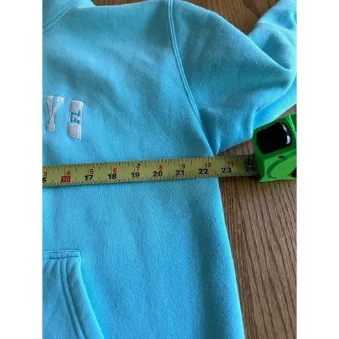 Womens Hoodie Size L Sky Blue Zip Siesta Key Florida Sweatshirt Full ZipHoodie Size L