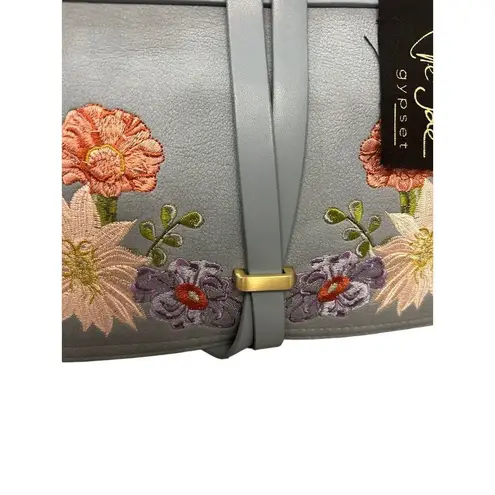 Elle Jae Gypset Painted Desert Crossbody Satchel Purse NWT Embroidered Blue