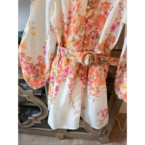 Main Strip Walking On Sunshine Mock Neck Mini Dress Size Large