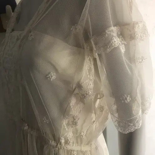 Vintage Strauss by Bonnie Lace Victorian Maxi Dress Women's Size 10 (XS Modern)