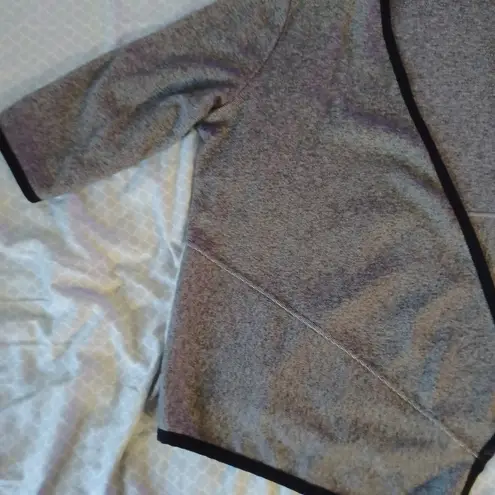 Alfani Cardigan Sweater Womens Size 2X Gray 3/4 Sleeve Career Warm Winter