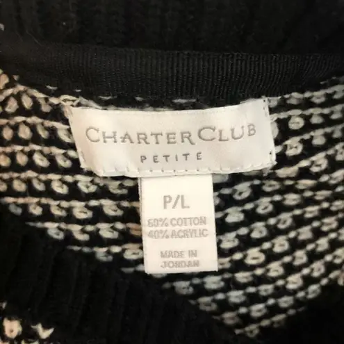 Charter Club Petite Sweater | Large